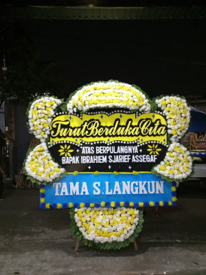 Papan Bunga Duka di Rawa Boni